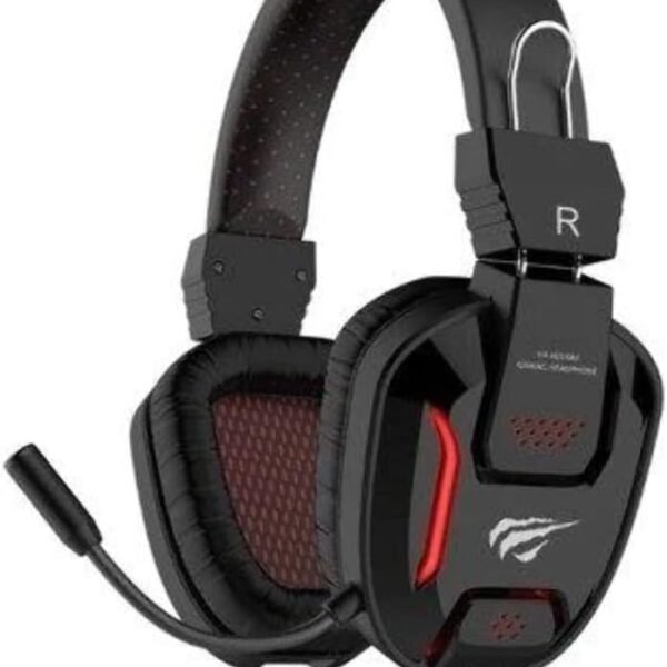 HAVIT GAMENOTE HV-H2168d RED LED Gaming Headset With Microphone For PC / Laptop / Mobile, Wired