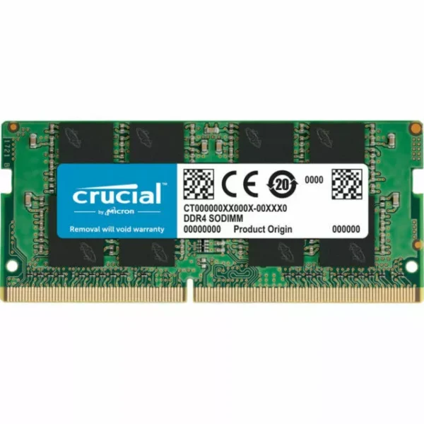 Crucial RAM 8GB DDR4 3200 MHz CL22 Laptop Memory CT8G4SFRA32A