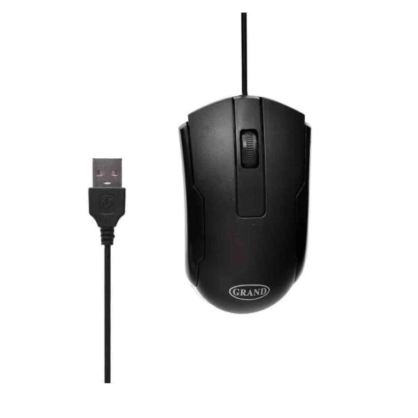جراند ماوس USB متوافقة مع الكمبيوتر - اسود