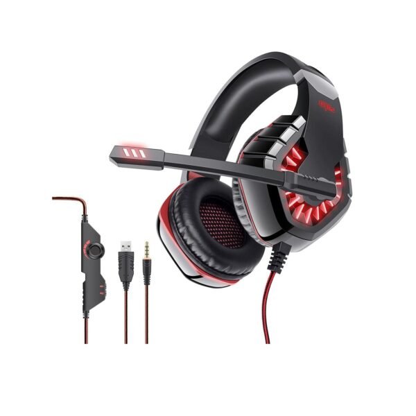 OVLENG GT82 3D Surround Sound LED GAMING Headset With Noise Cancelling