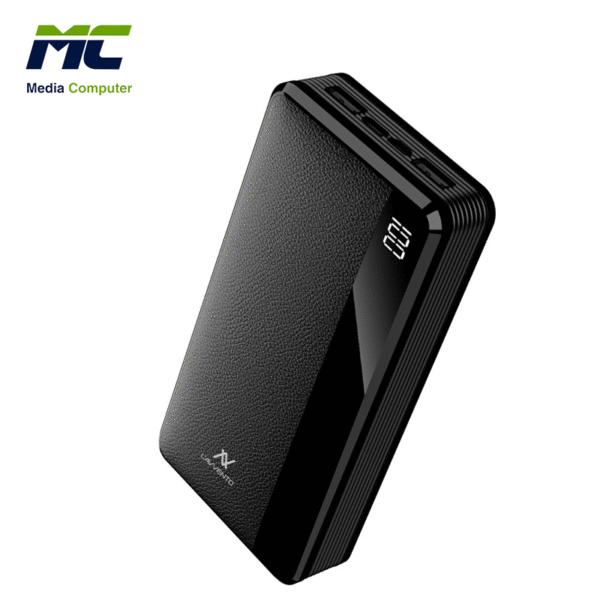 L'AVVENTO (MP486) Power Bank 20000 mAh Fast Charger – Black