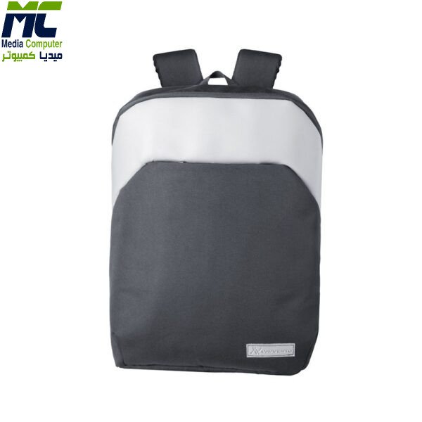 Bag- حقيبة - لافينتو (BG58B ) شنطة لاب توب ظهر تصل إلي 15.6 بوصة - أسود*رمادي
