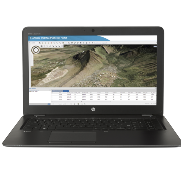 HP ZBook 15U G3 ، Processor: Intel Core I7-6500U ، Ram: 16GB ، Storage: 256GB SSD، Graphics Card: 2GB AMD FirePro W4190M ، Display: 15.6-Inch