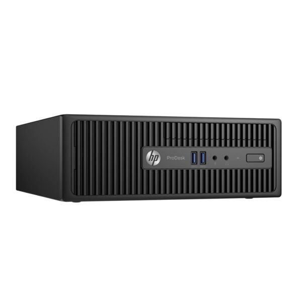 اتش بي إيليت ديسك 400 جي 3 ديسك المعالج : Intel® Core™ i5-6500 – الرامات : 8 جيجا – التخزين : 128 جيجا SSD – كارت الشاشة: Intel HD Graphics 530