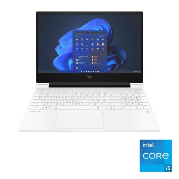 HP Victus 15-fa0089ne Laptop - Intel® Core™ i5-12500H - 8GB - 1TB SSD - NVIDIA® GeForce® GTX 1650 4GB - 15.6" FHD - Win11 - Ceramic White