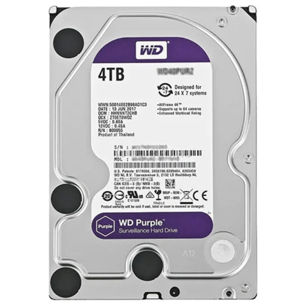 Western Digital Purple 4TB 3.5 inch