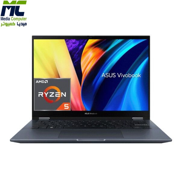 ASUS Vivobook S 14 Flip TN3402QA-LZ005W Laptop - AMD Ryzen™ R5-5600H - 8GB - 512GB SSD - AMD Radeon™ Graphics - 14.0 '' WUXGA - Win11 - Quiet Blue