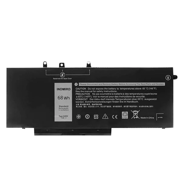 Dell Latitude E5480-E5580-E5490-E5491-E5590-E5591-GJKNX Laptop Battery