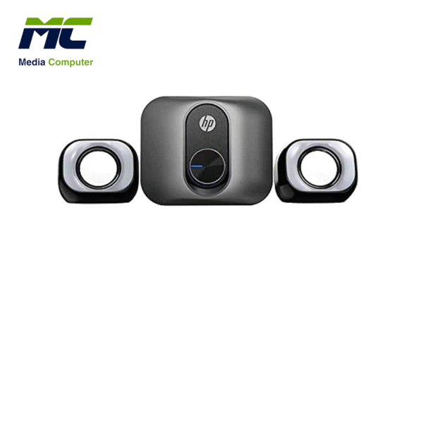 HP Mini Multimedia Speaker and SubWoofer 2*3W+5W 2.1 AUX Connection - DHS-2111S - Black