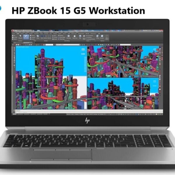 HP ZBook 15 G5 Workstation Processor: Intel Core™ i7-8850H - RAM: 32G - 512 SSD M2-VGA: 4G NVIDIA Quadro P2000 - MONITOR: 15.6 INCH