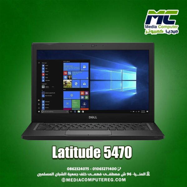 ديل latitude 5470 , المعالج: Core i5-6440HQ , الرامات: 16جيجا , التخزين: 256جيجا SSD , كارت الشاشه: 2GB AMD Radeon R7 M360 , الشاشه: 14-انش