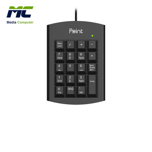 كيبورد أرقام لوحة مفاتيح USB PT-810 POINT