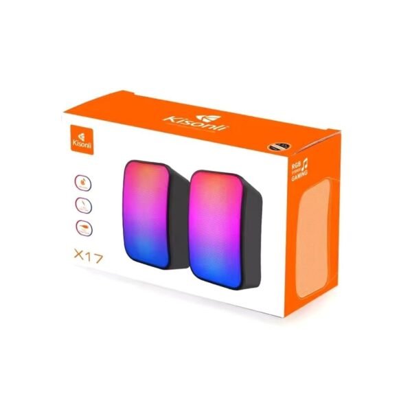 Speaker Laptop / Computer Gaming 2.0 RGB Lights X17