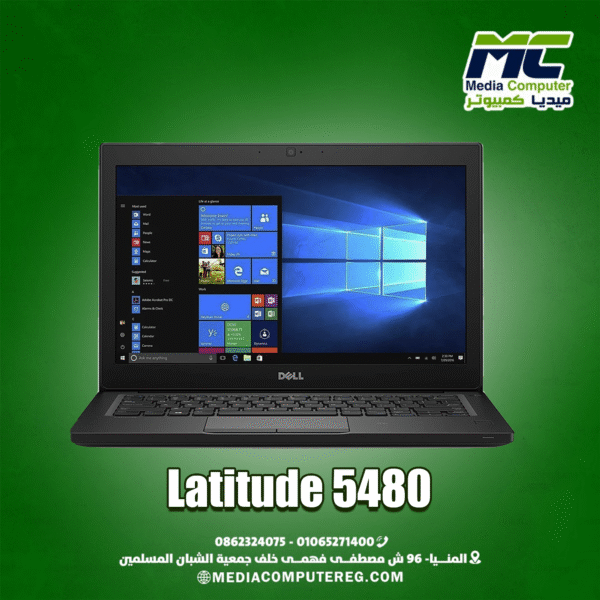 Dell latitude 5480 , Processor: Intel Core I5-6300U, Ram: 8GB , Storage: 256GB SSD , Graphics Card: Intel UHD Graphics 620  , Display: 14-Inch