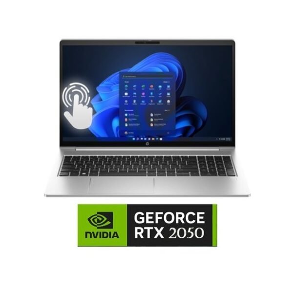 HP ProBook 450 G10 13th Intel Core i7 -1355U 8GB RAM 512 GB SSD NVIDIA GeForce RTX 2050 4GB GDDR6 -15.6 FHD FingerPrint Backlit keyboard FreeDOS