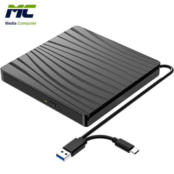 قارئ / ناسخ DVD خارجي USB3.0 + Type-C
