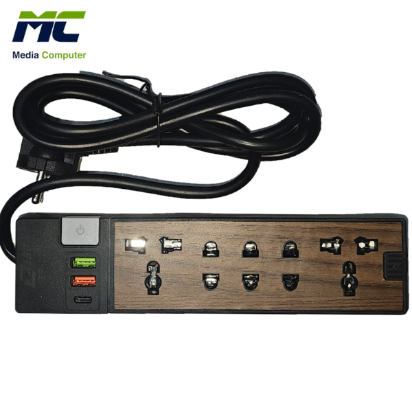 مشترك كهرباء ZERO ZR-22 مع USB - Type-C