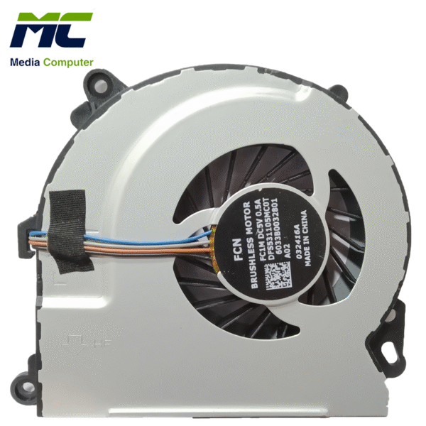 مروحة تبريد للمعالج – HP Envy / HP 15‑J / 17‑J – رقم القطعة 720235‑001 / 720539‑001