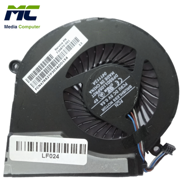 Original CPU Cooling Fan for HP Pavilion 15 E Series / HP 15-BP x360 – Part 749540-001