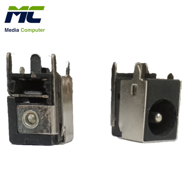 سوكت شحن تيار مستمر ٣.٥ × ٢.١ مم - موصل طاقة ذكر بزاوية قائمة