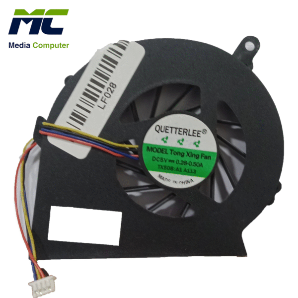 مروحة تبريد بروسيسور لابتوب HP Compaq CQ58 / 650 / 655 – موديل Tong-Xing Fan