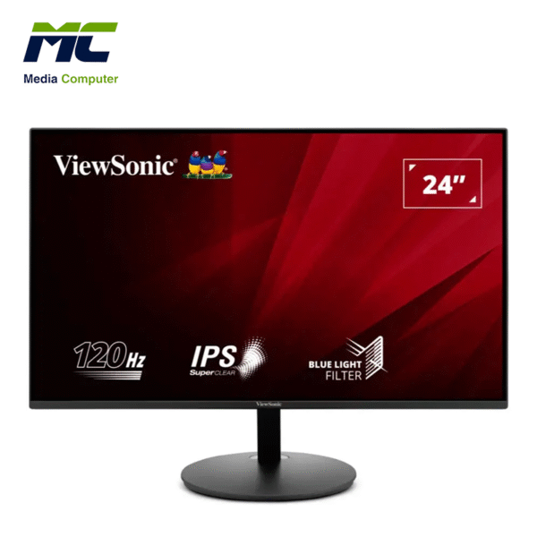 شاشة VSONIC VA24E1-HD مقاس 24 بوصة – IPS FHD – معدل تحديث 120 هرتز – HDMI + VGA