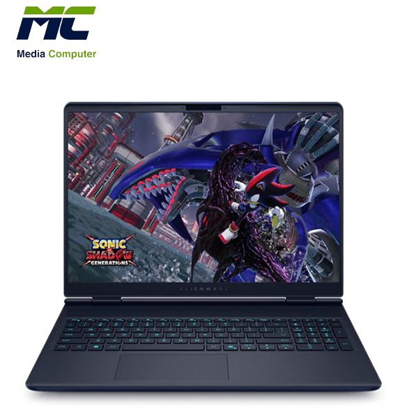 Alienware 16X AC16251 Laptop – Intel Core Ultra 9 275HX – NVIDIA GeForce RTX 5070 – 16" WQXGA 240 Hz – 32GB RAM – NVMe SSD