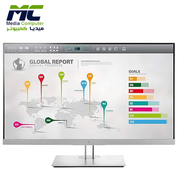 HP EliteDisplay E273q 27″ QHD LED Monitor – VGA, HDMI, DisplayPort & USB-C with USB Hub