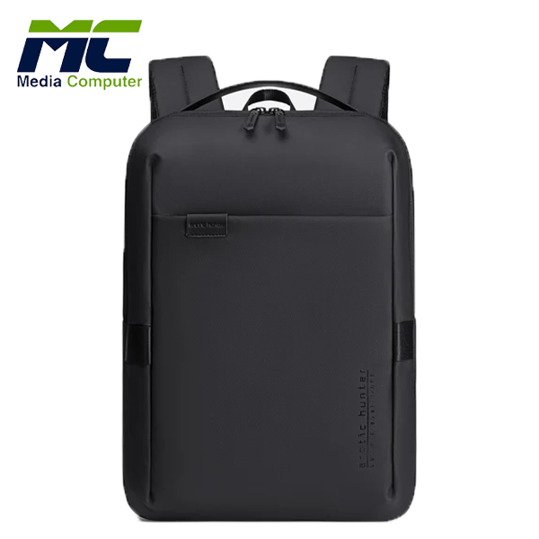 Arctic Hunter B00574 Laptop Backpack – Fits up to 15.6″ – Water‑Resistant – Black