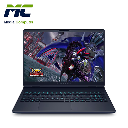 لابتوب Dell Alienware 16X – Intel Core Ultra 9 275HX – RAM 32GB DDR5 – SSD 1TB – RTX 5070 8GB – شاشة 16 بوصة WQXGA 240Hz – كيبورد بإضاءة خلفية