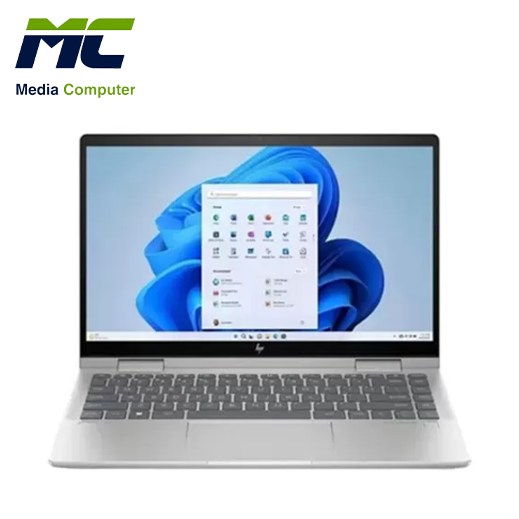 لابتوب HP Envy x360 14-es1013dx 2-in-1 – Intel Core 5 120U – RAM 8GB – SSD 512GB – شاشة لمس 14 بوصة FHD – بصمة – لوحة مفاتيح مضيئة – Windows 11 – فضي