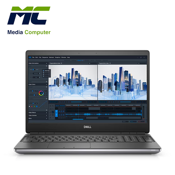 لابتوب Dell Precision 7560 Core i7-11850H – رام 16 جيجا – SSD 512 جيجا – كارت Quadro T1200 4GB – شاشة 15.6 بوصة – Workstation احترافي حديث