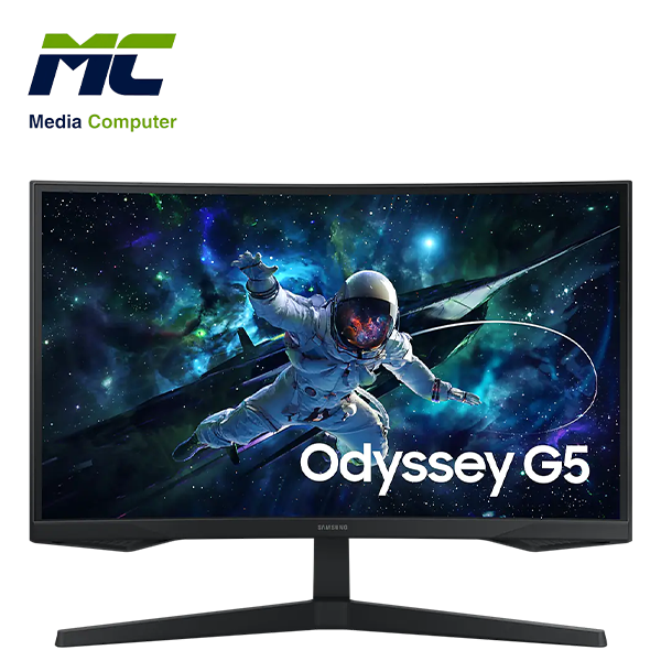 Samsung Odyssey G5 LS27CG552EMXEG Gaming Monitor – 27" VA Curved – QHD 2K – 165Hz