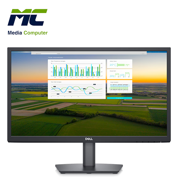 شاشة Dell E2222H – مقاس 21.5 بوصة – FHD – VGA + DisplayPort – Office Monitor