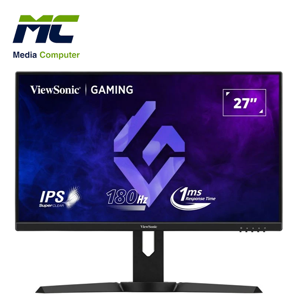 ViewSonic XG2709 Gaming Monitor – 27" IPS – Full HD (1920×1080) – 180Hz – HDR10 – HDMI + DisplayPort