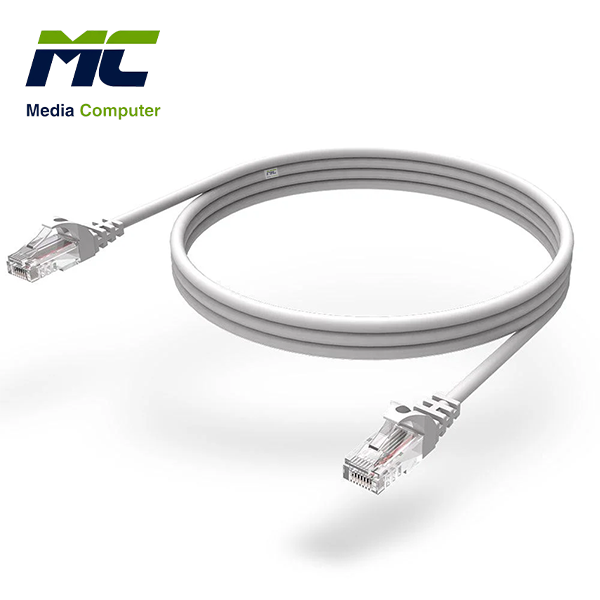 MixMax Premium Cat5e UTP LAN Network Patch Cord - 3 Meters - White