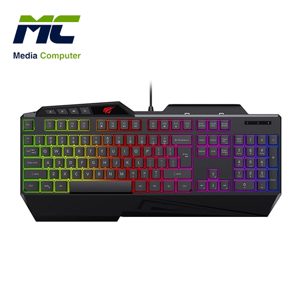 كيبورد ألعاب HAVIT KB488L RGB سلكي متعدد الوظائف