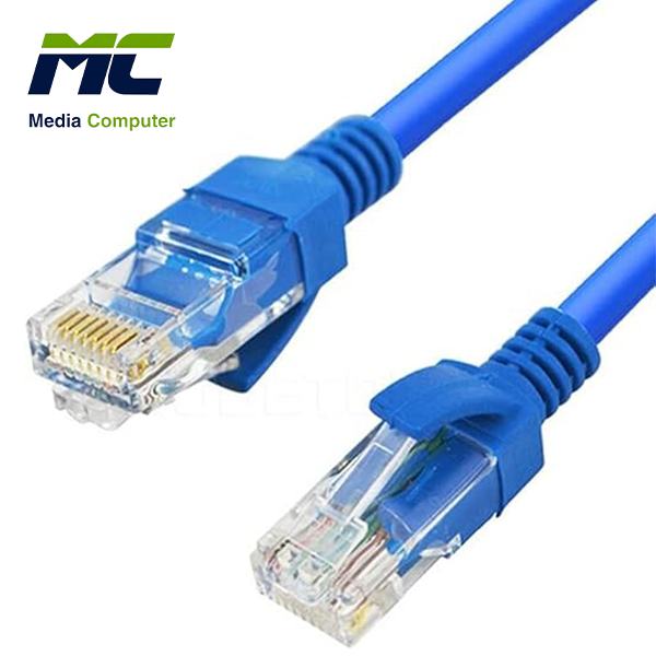 High-Speed Cat 6e Lan Patch Cable - 25 Meters - Blue