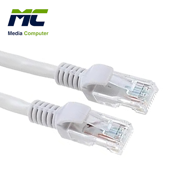كابل شبكة (Lan Cable) زد لينك ZLINK - فئة Cat 6 جيجا سبيد - طول 1 متر - أبيض