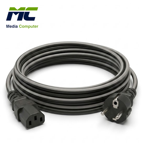 Mix Max High-Quality Computer Power Cord - 5 Meters